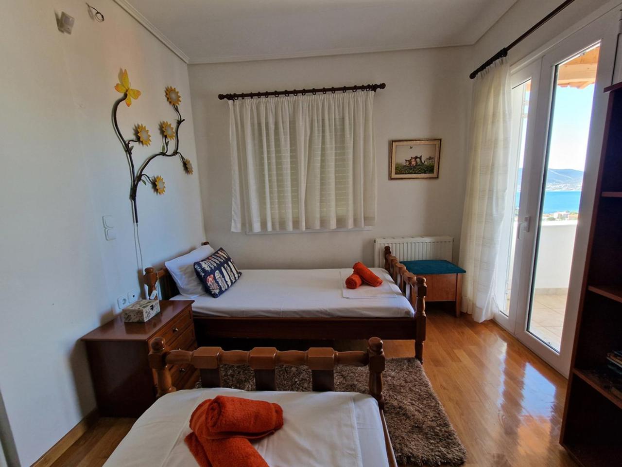 The Mirador Boutique Villa With Scenic Sea View Pórto Ráfti Exteriör bild