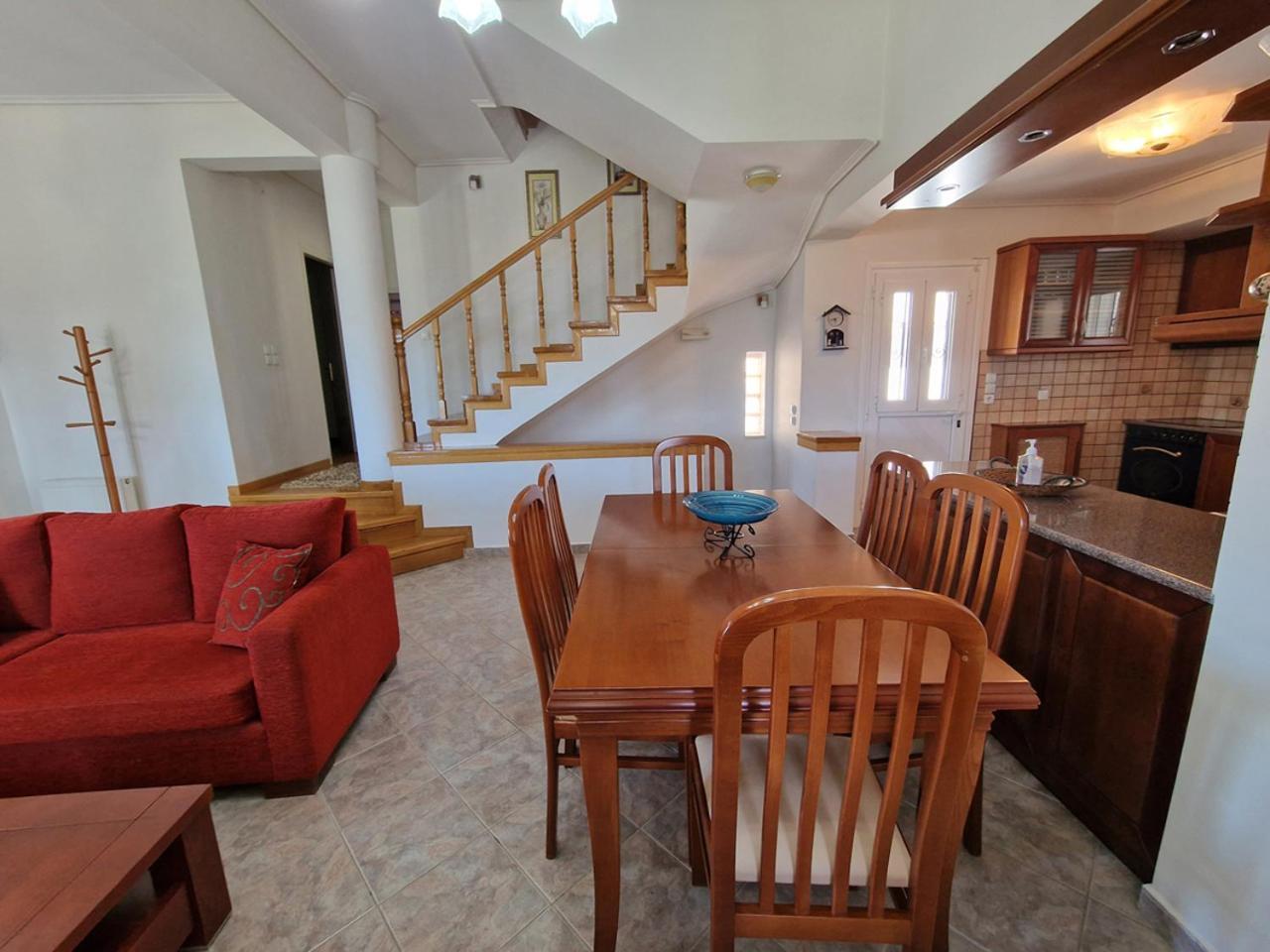 The Mirador Boutique Villa With Scenic Sea View Pórto Ráfti Exteriör bild