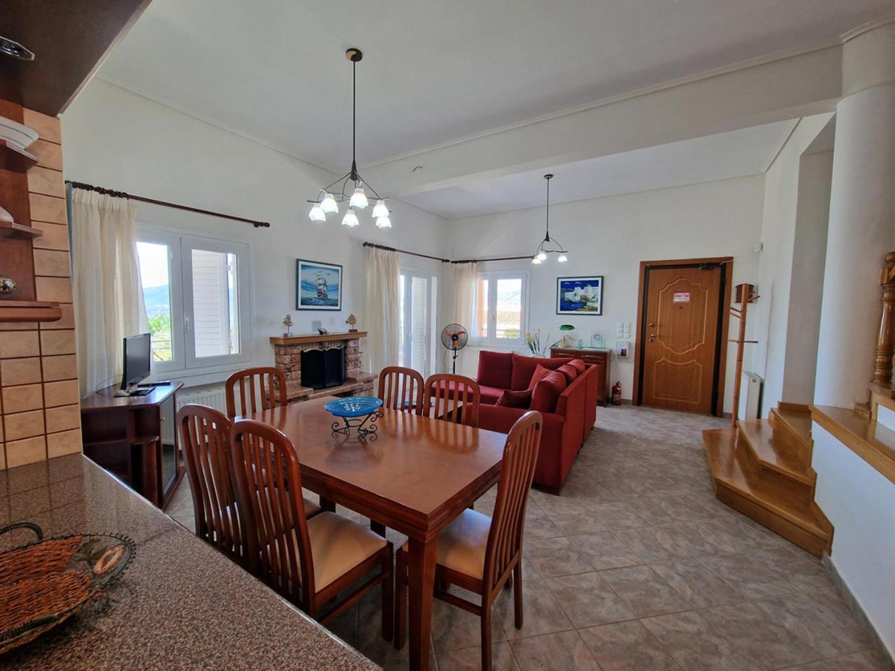 The Mirador Boutique Villa With Scenic Sea View Pórto Ráfti Exteriör bild