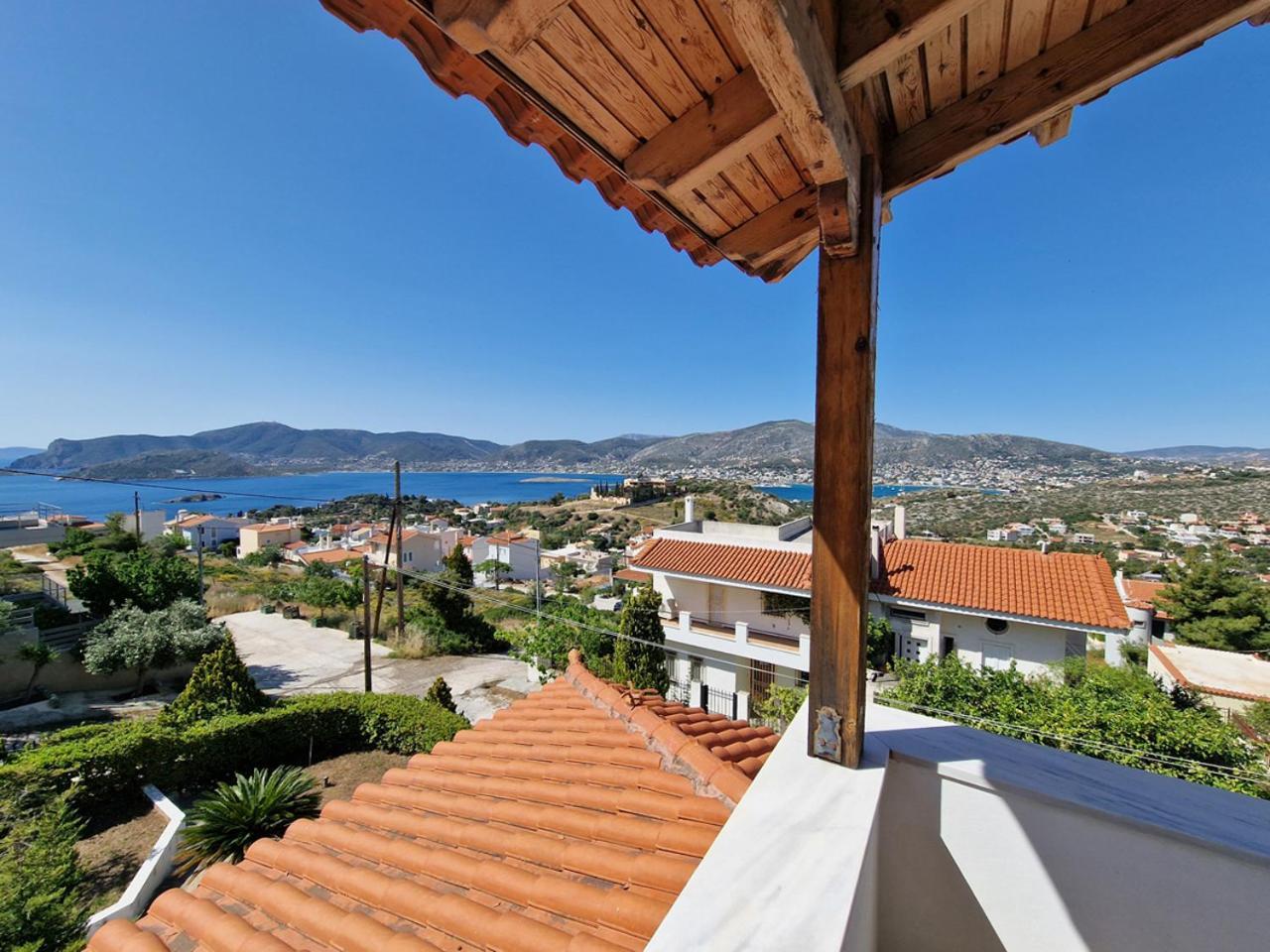 The Mirador Boutique Villa With Scenic Sea View Pórto Ráfti Exteriör bild
