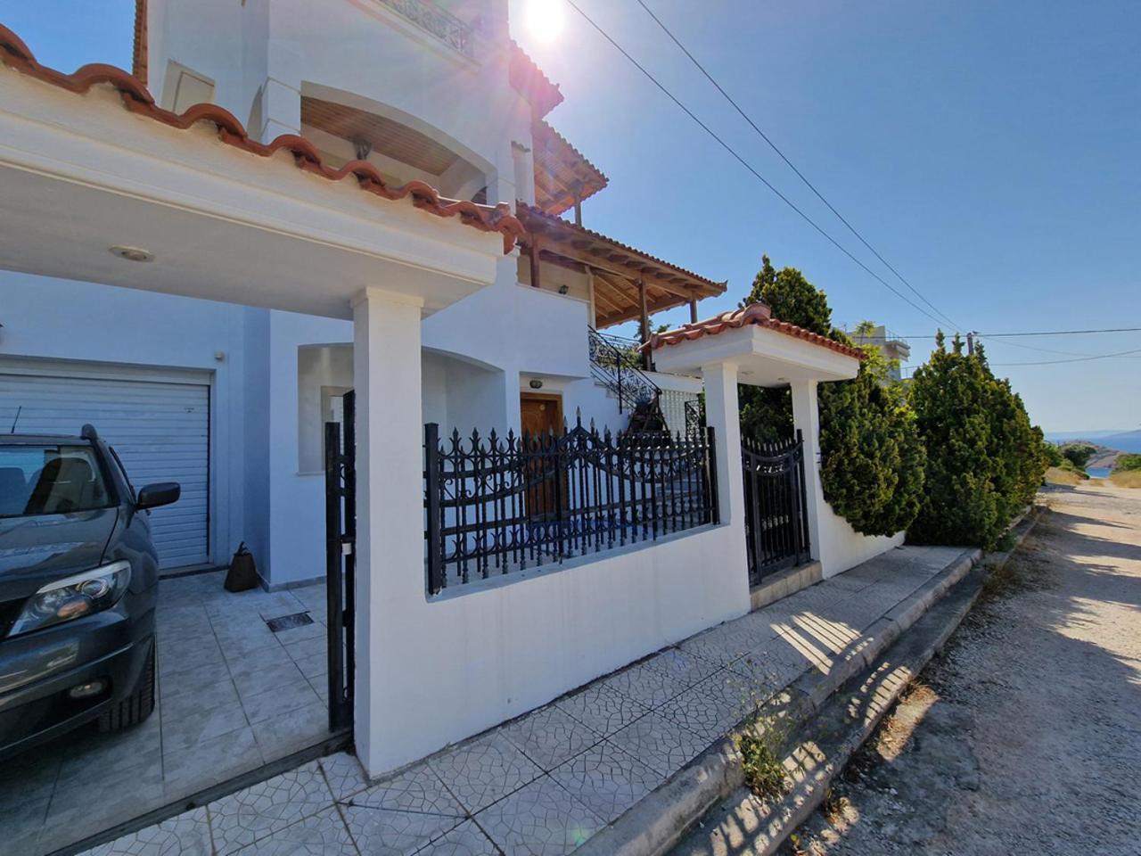 The Mirador Boutique Villa With Scenic Sea View Pórto Ráfti Exteriör bild