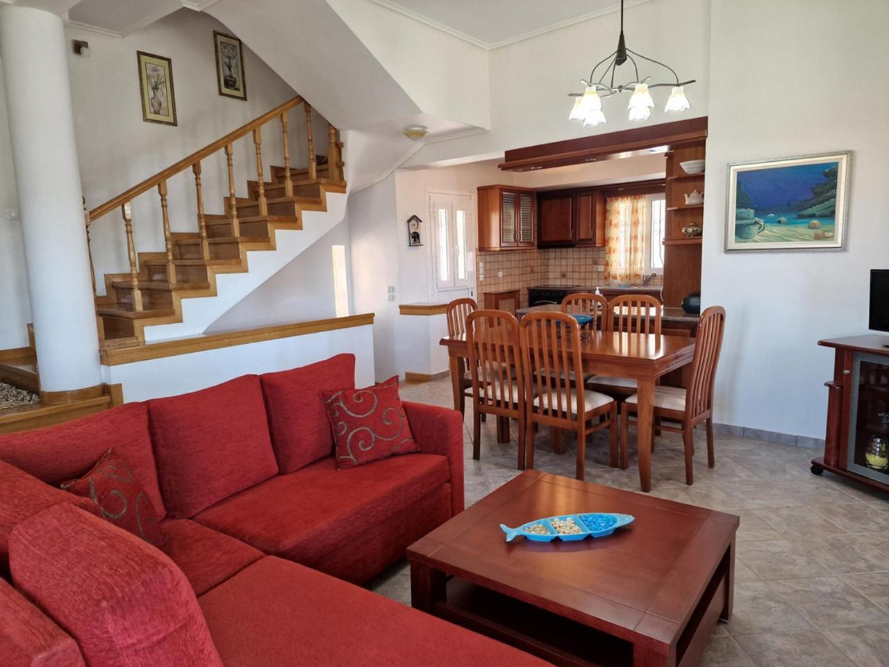 The Mirador Boutique Villa With Scenic Sea View Pórto Ráfti Exteriör bild