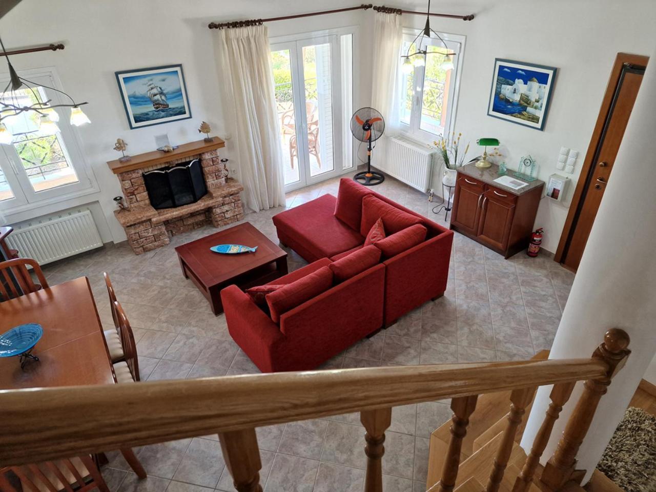 The Mirador Boutique Villa With Scenic Sea View Pórto Ráfti Exteriör bild