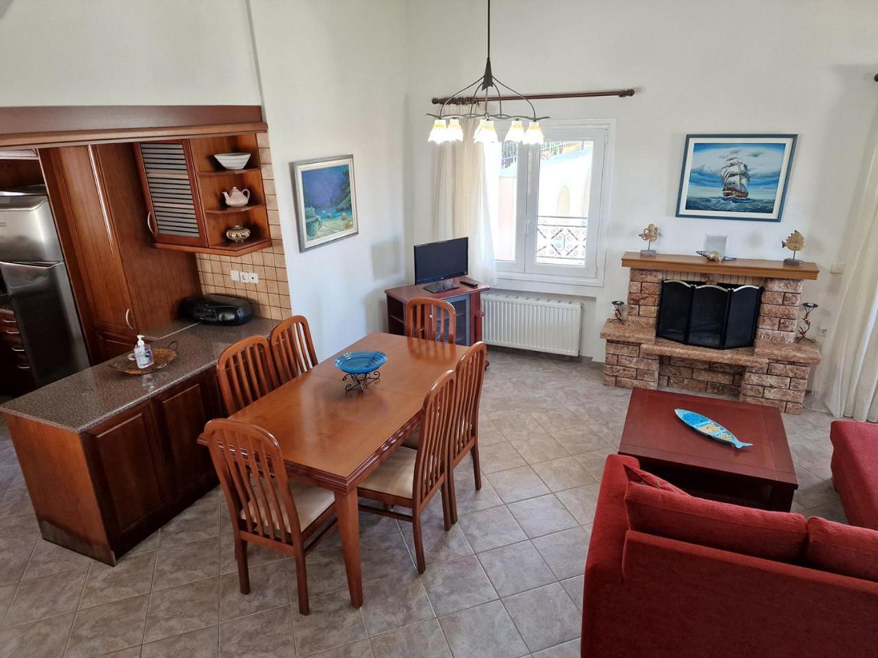 The Mirador Boutique Villa With Scenic Sea View Pórto Ráfti Exteriör bild