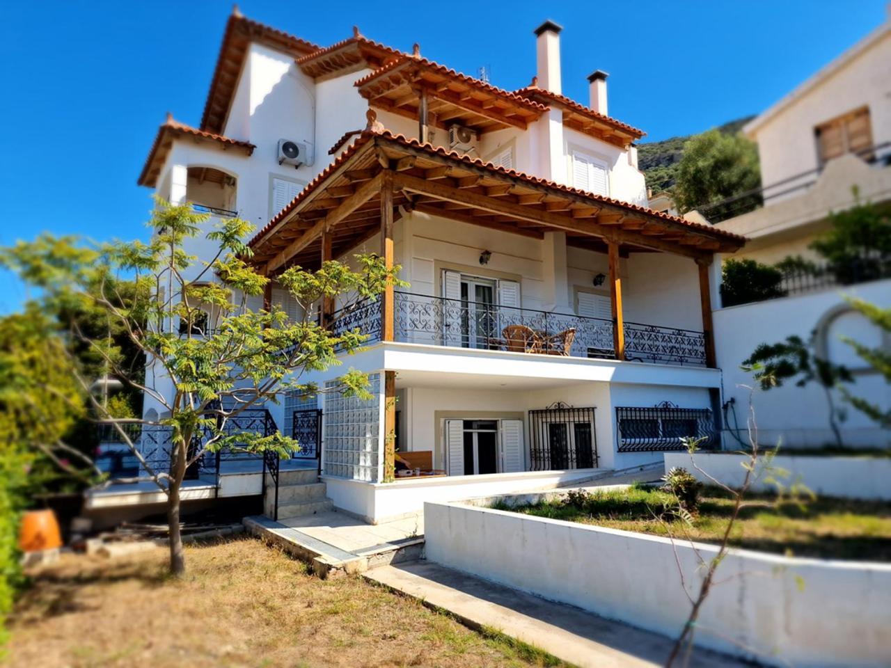 The Mirador Boutique Villa With Scenic Sea View Pórto Ráfti Exteriör bild